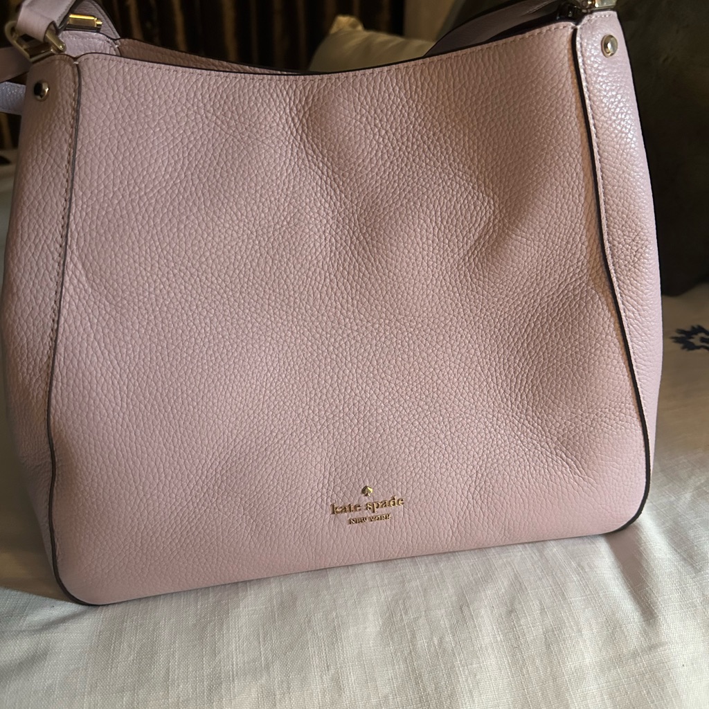 Kate Spade Pink Leather Shoulder Bag